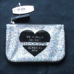 Victoria Secret silver clutch
